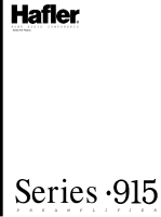 Hafler 915 - Service Manual 